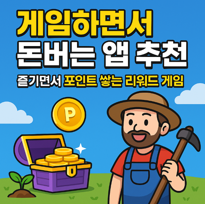  게임하면서 돈버는 앱 추천｜즐기면서 포인트 쌓는 리워드 게임