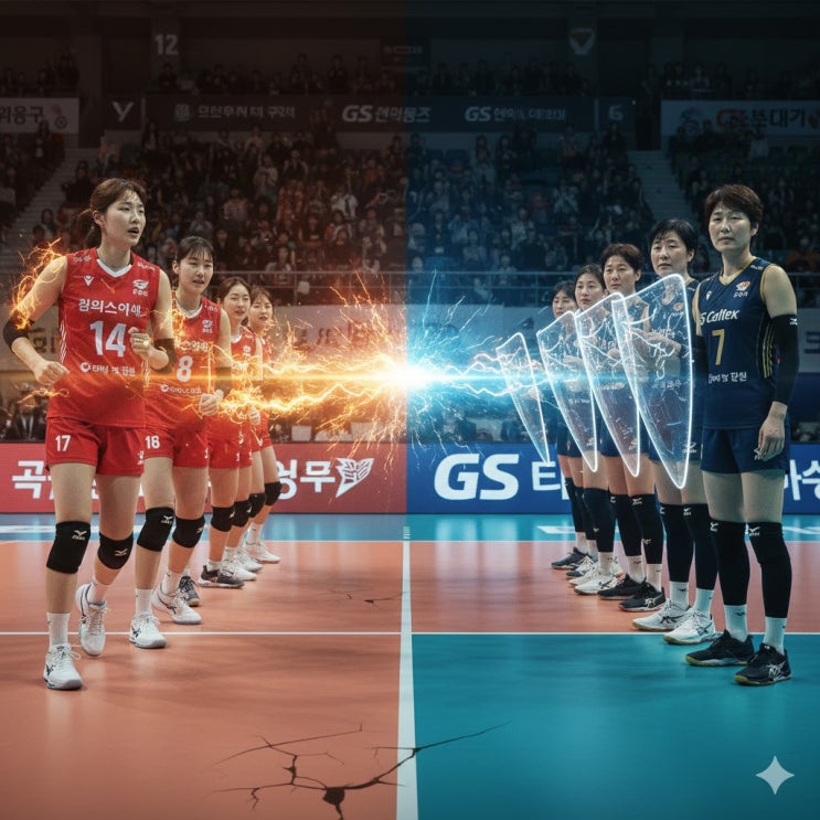  여자배구 V리그 11/6: 페퍼 vs GS | 3.29개 철벽 블로킹이 실바-레이나 쌍포를 막을까? (광주 예측)