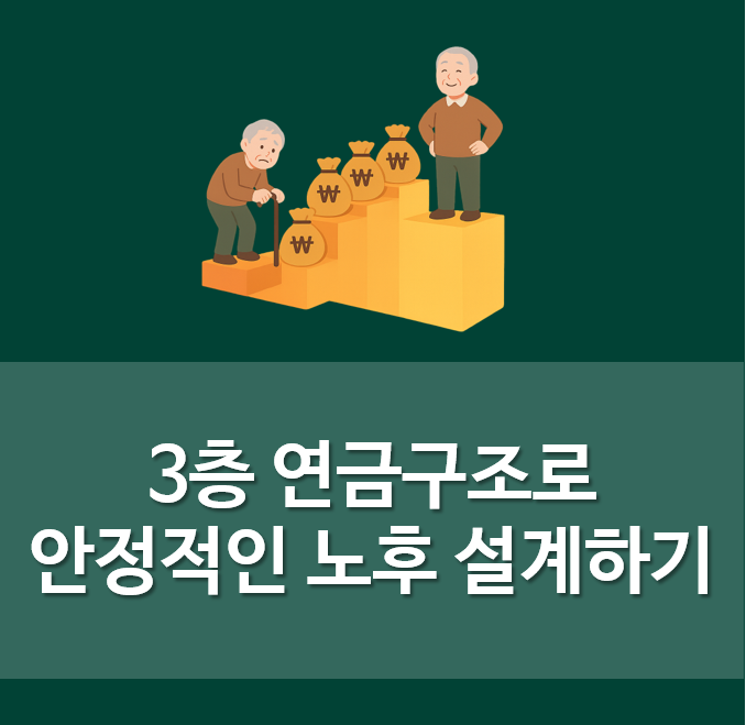  3층 연금구조로 안정적인 노후 설계하기
