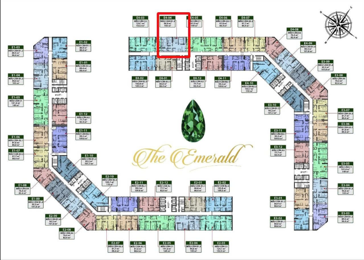  하노이 에메랄드 (CT8 Emerald) 3룸 외국인 매매 매물 소개합니다