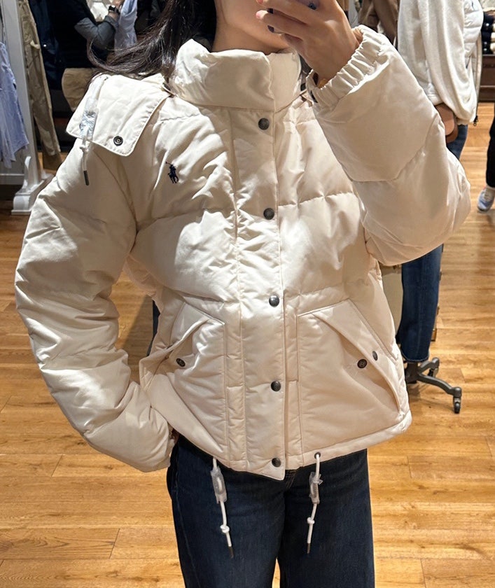 POLO 패딩 입어봐요| 폴로 랄프로렌 겨울 패딩 추천, 사이즈 비교(다산 현대 프리미엄 아울렛)