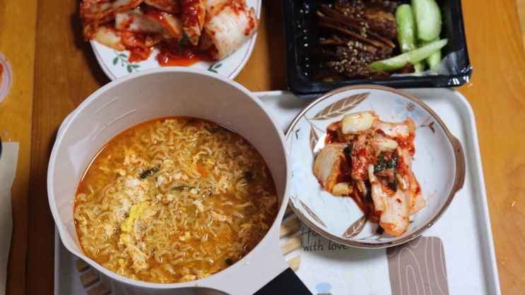  라면 맛있게 끓이는법 고화력 세라믹 라면냄비 자취선물 추천