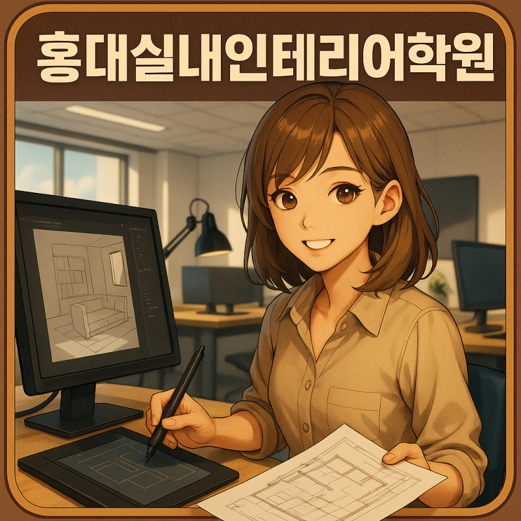  홍대실내인테리어학원｜감각과 기술을 동시에 배우는 실무 중심 인테리어 교육