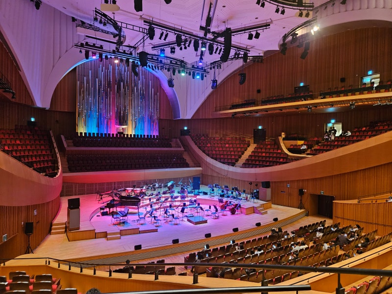 J-POP Anime OST Concert at Lotte Concert Hall: My View from 1st Floor, Section A