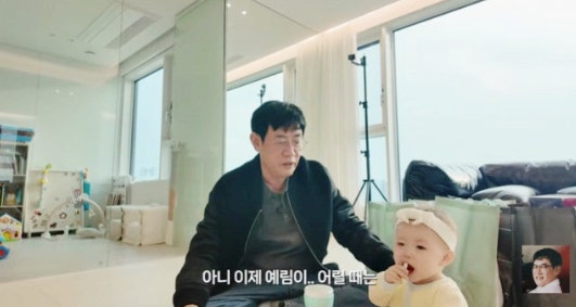 이경규 손주, 태하 예린 남매 육아 도전
