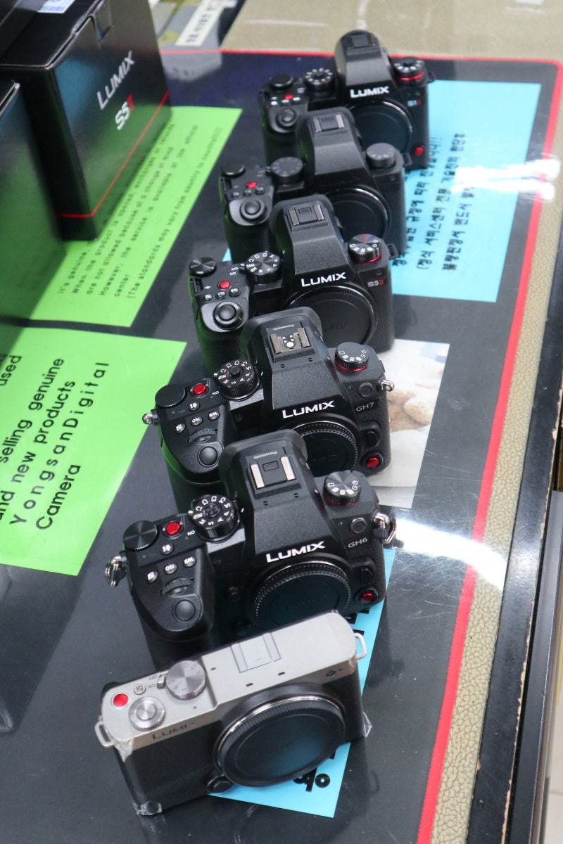 파나소닉 미러리스 총 정리(S1M2, S5M2, S5M2X, S9, GH6,GH7) | 용산디지털카메라