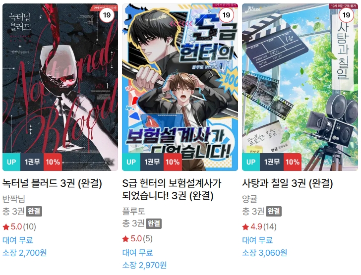  BL소설 신간) 25년 11월 07일 신간