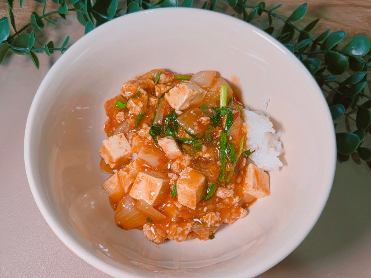  집에서도 중화풍 완성! 이금기 두반장 마파두부 레시피