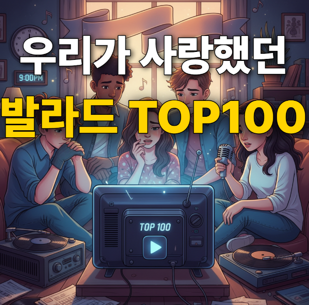  < 우리들의 발라드 100곡 > 심금을 울리는 명곡 플레이리스트