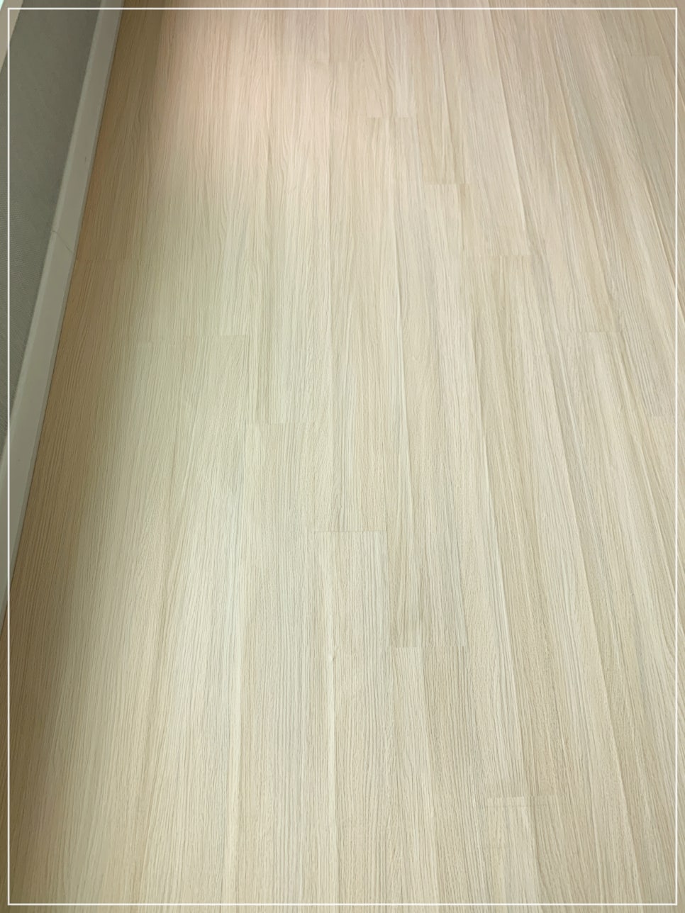 물먹은 강화 마루 바닥 부분 교체 보수 시공 비용 (분당)