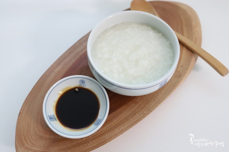 장염죽 밥으로 흰죽 끓이는법 장염에 좋은 음식 대장내시경죽