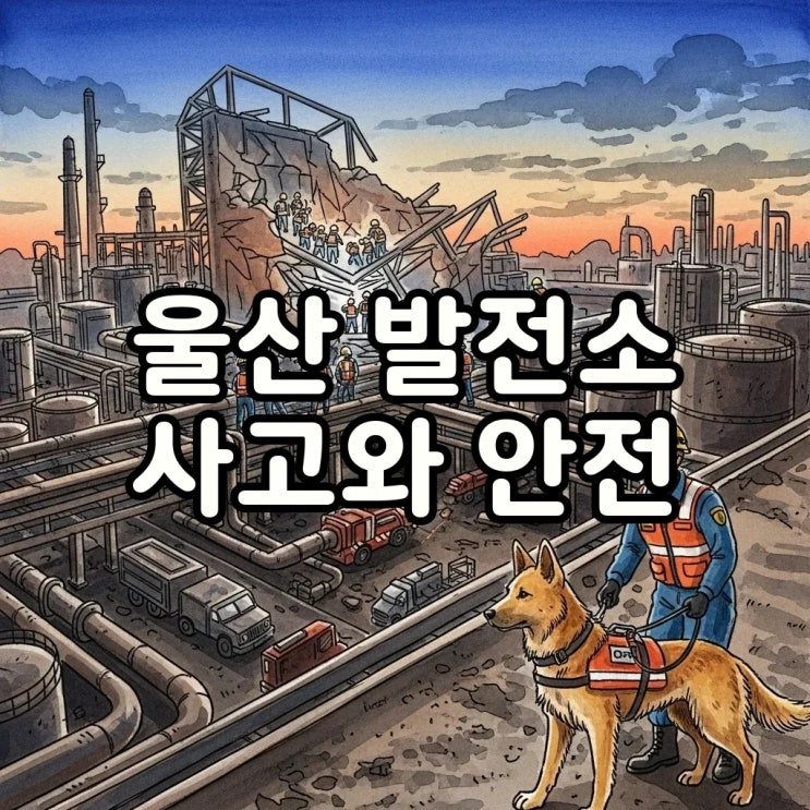 <b>울산</b> 매몰자 1명 사망, <b>화력발전소</b> 붕괴사고와 <b>해체</b> 공사 안전