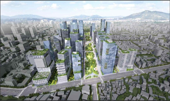 <b>종묘</b> 앞 142m <b>초고층</b> 빌딩 재개발 <b>논란</b>