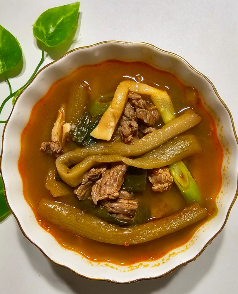 육개장 끓이는법 토란대 소고기육개장 레시피