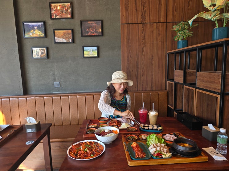  나트랑 깜란 맛집 추천 시내 공항 근처 한식당 스푼 배달