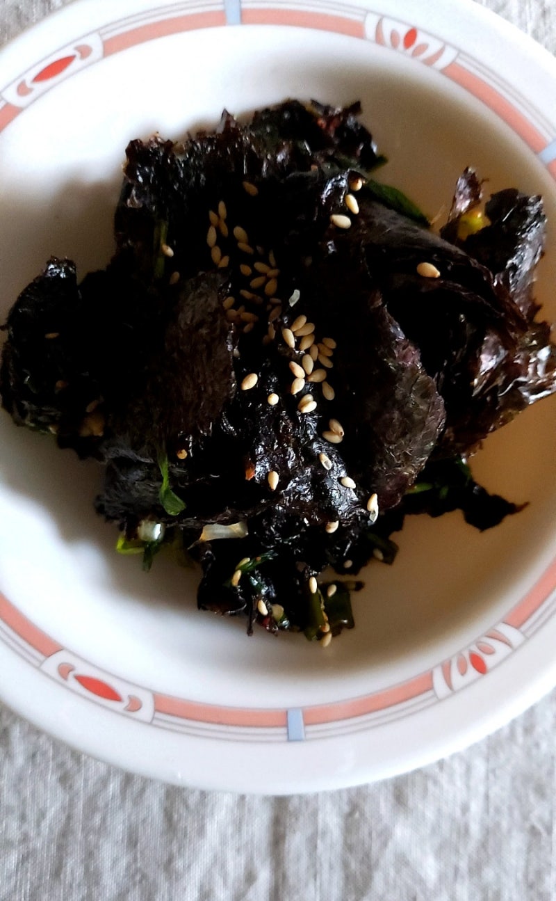 김무침 만드는법 곱창김 굽기 마른김무침 묵은김 반찬요리
