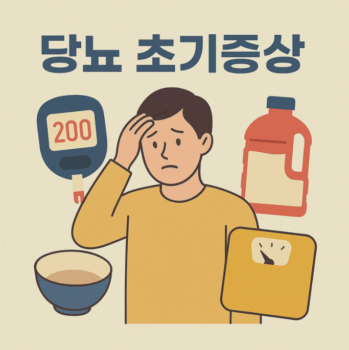  당뇨 초기증상 총정리, 피로감 갈증 체중 변화로 알아보는 당뇨 신호