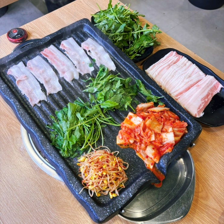  가성비 신사 맛집 신사역 고기집 신사교자냉삼 메뉴 주문 팁