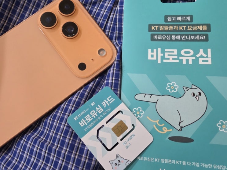  KT 선불폰 유심 개통 방법 약정없이 비대면으로 뚝딱
