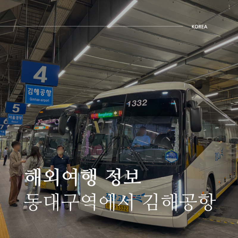 동대구에서 김해공항 리무진버스 타는 곳, 후기