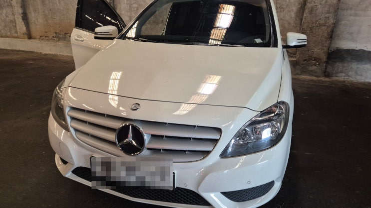  부산 벤츠 B200 보조배터리 교체와 밧데리 가격은?