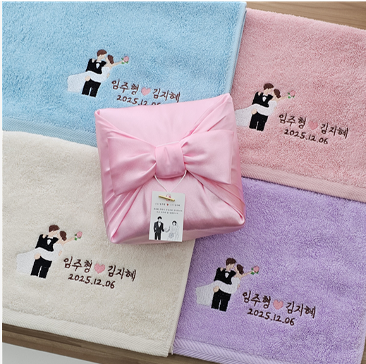 [결혼 답례품_수건,깨소금] 타올종가, 삼일기름집