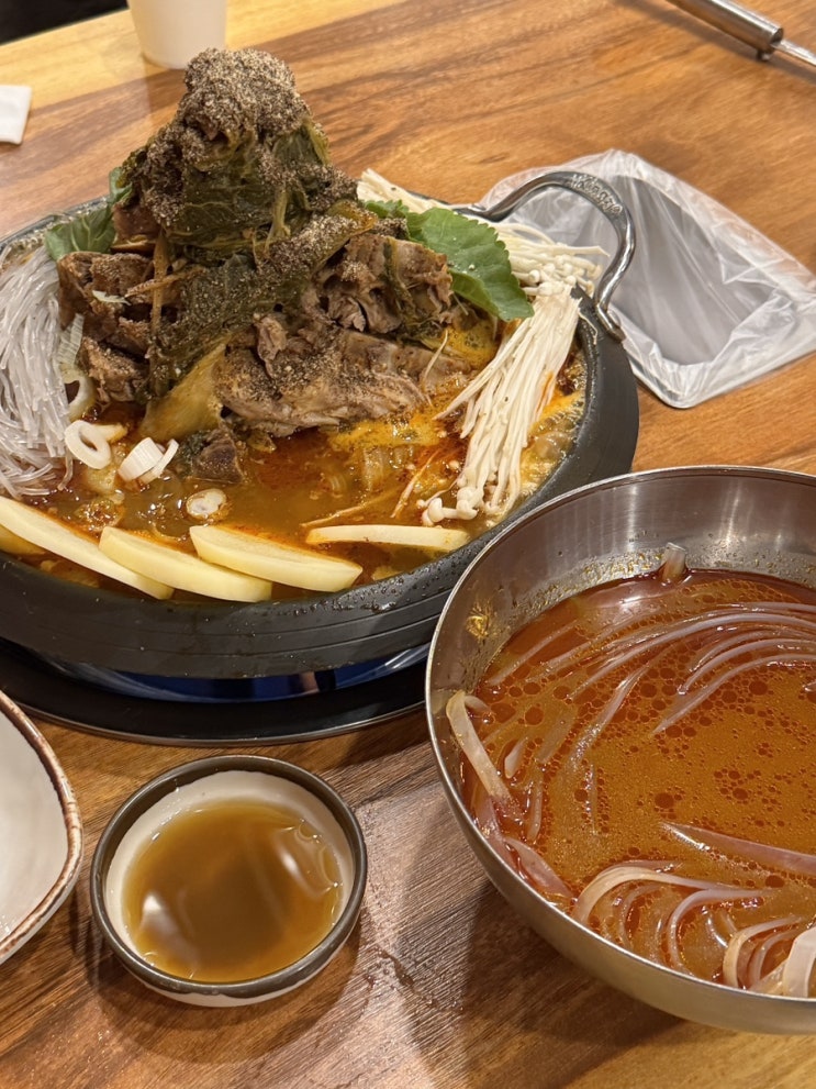 감삼집 단체 모임이 많았던 대연동감자탕맛집