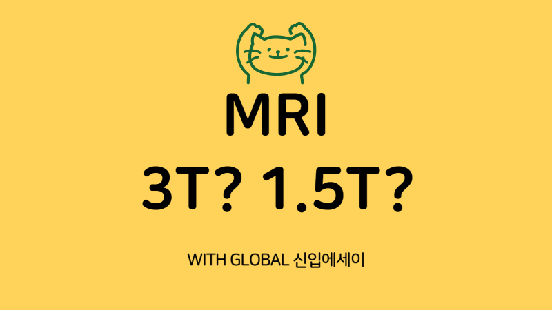 1.5T vs 3T — MRI 비교, 어떤 차이가 있을까?