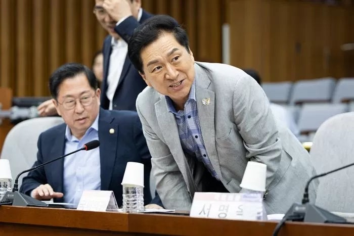 김기현 "아내가 김건희 여사에 가방 선물했다... 청탁 아닌 예의 차원"