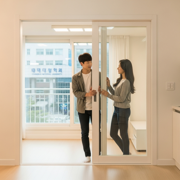  청주 사창동 자취방 실측 팁｜중문·정문 5~10분, 월 30만대 찾는 법(하이닉스 수요 대응)