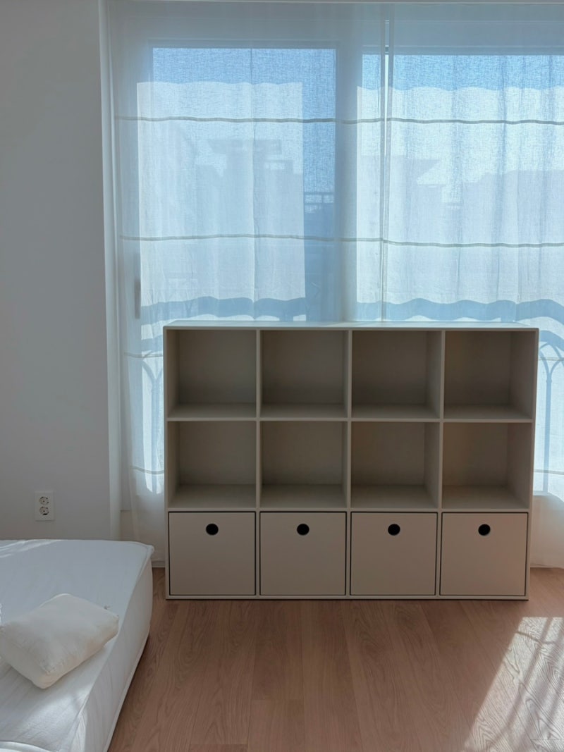 바치 포 칠드런) Basket Round Shelf 아기 책장 사쨔냐 (+한 달 실사용 후기 추가)
