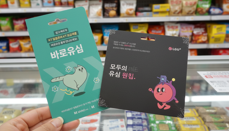  한국 선불 유심 파는곳과 모바일 개통 방법