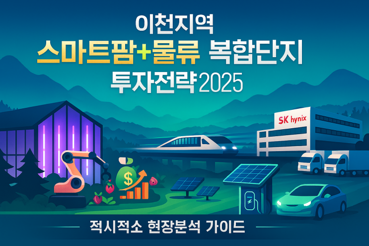  이천 스마트팜 + 공장·물류 결합형 투자 전략[대형토지 중개전문]