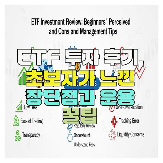  ETF 투자 후기, 초보자가 느낀 장단점과 운용 꿀팁