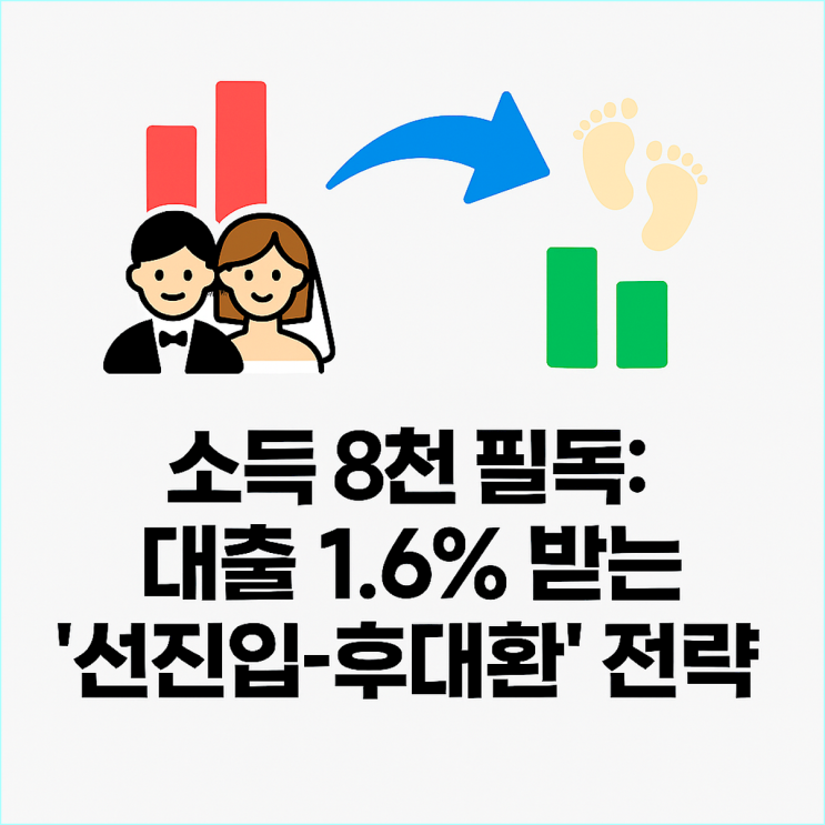  신혼부부 디딤돌 vs 신생아 특례, 6개월간 월 120만 원 놓친 함정