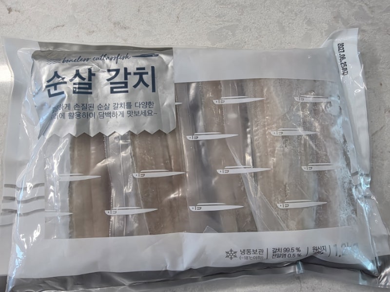 (트레이더스) 냉동 순살갈치 집에서도 간편하게 완벽한 갈치구이!(냉동내산)