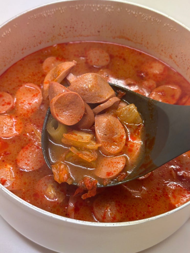  홈플러스 밀키트 의정부식 부대찌개 후기