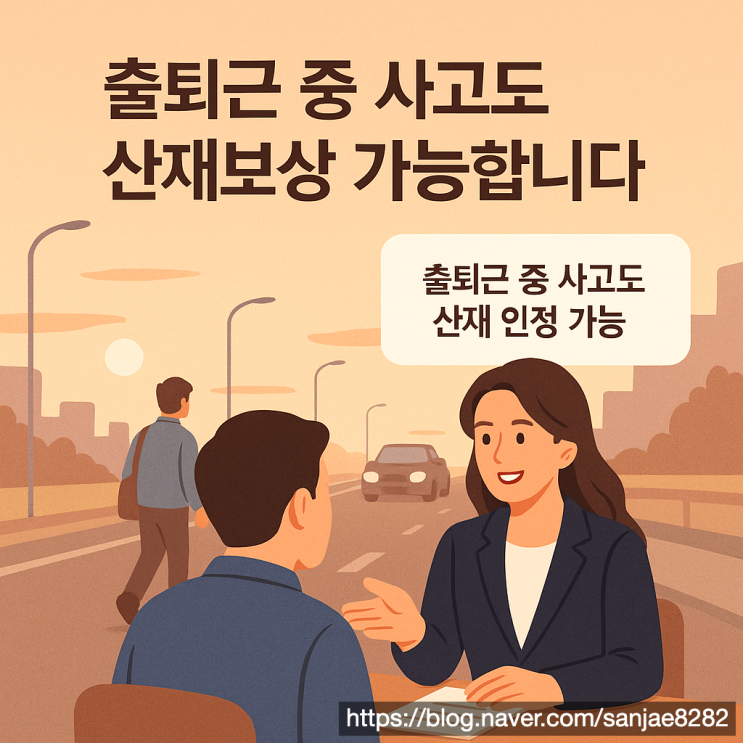  회사 밖에서 다쳤는데 산재될까? 출퇴근 산재보상 핵심 요건