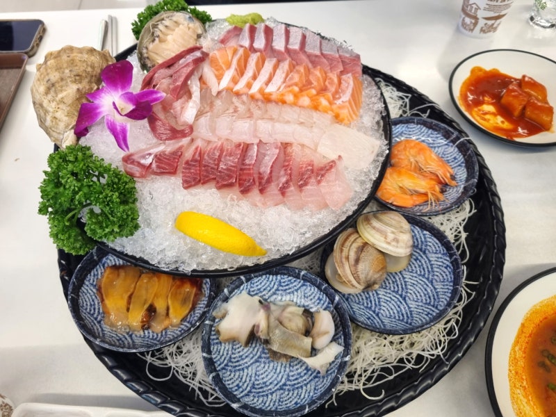 정준하님의 맛집 '주나주산' 내돈내산 횟집 방문기