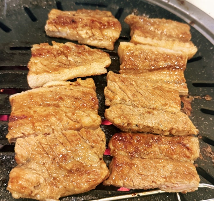  [연산동]돼지갈비가 3,900원 혜자스러운 연산동고기집 '꿀꿀숯불돼지갈비'