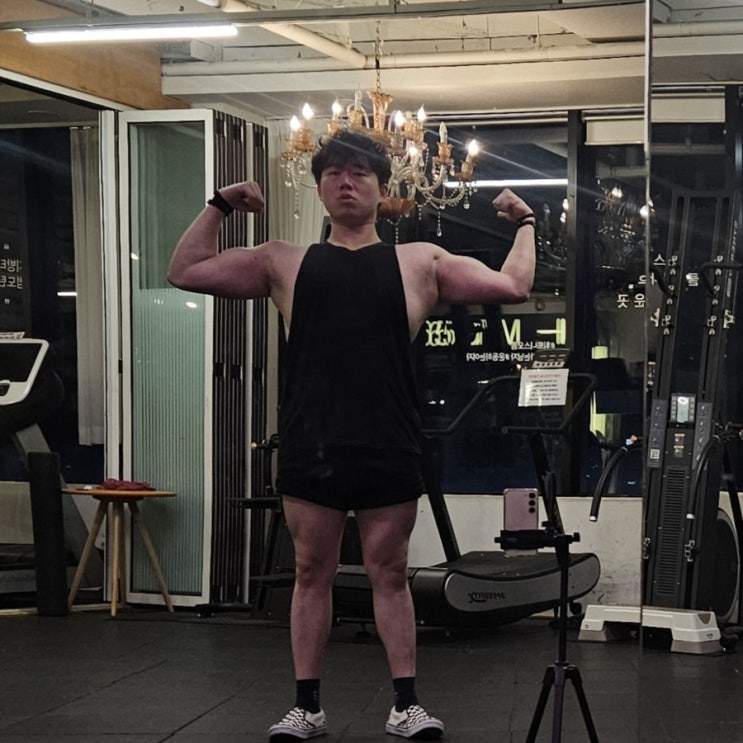 251108 가슴 이두 운동루틴 체형분석