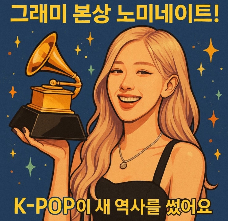 로제·<b>케데헌</b>, <b>그래미 본상</b> 노미네이트! K팝이 새 역사를... 