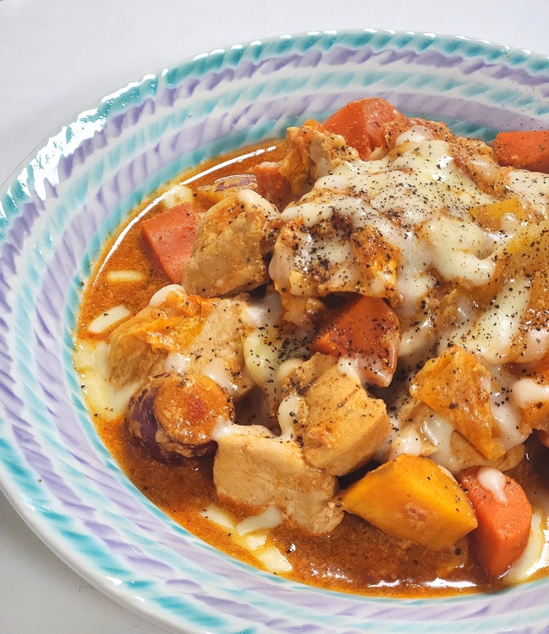 간단 자취요리 다이어트 저칼로리 매콤 닭가슴살 로제 찜닭