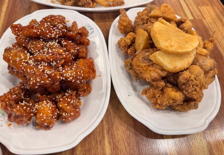  장전역 옛날 통닭 느낌이 나는 치킨집, 내 돈 내산 뉴숯불통닭 본점