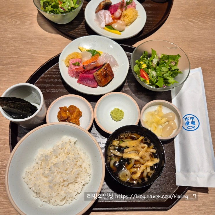  부산 기장 신세계아울렛 맛집 오복수산 내돈내산 카이센동
