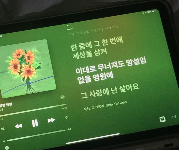 이대로무너져도망설임없을영원에
