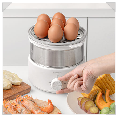  아침 준비 5분 컷! 영양만점 식사 만들기 클래파 계란찜기 올스텐 완벽세척 2단