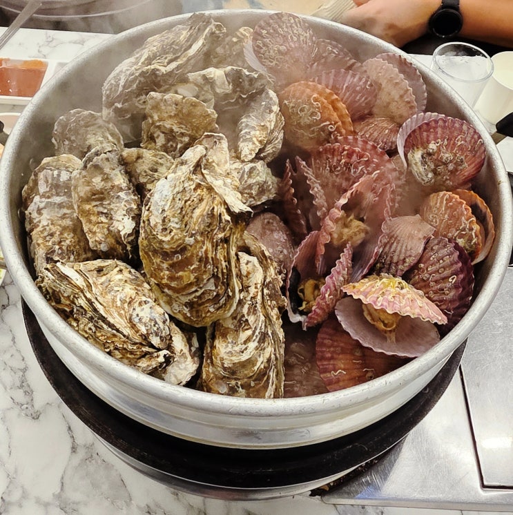  [천안 두정동] 석화의 계절이 돌아왔다 | 또봅새우 석화찜 가리비찜