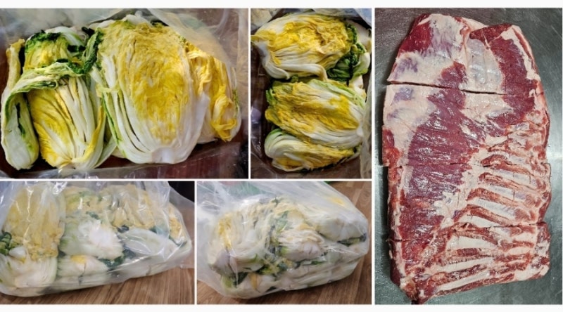 김장은 수육이다. 절임배추 20Kg 몇포기 일까요? 전기밥솥 수육삶는법 & 돼지수육 삶는시간 만....