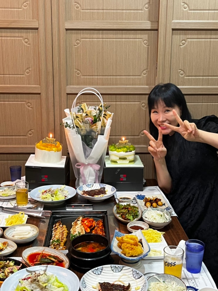  방언니 생신기록  아산 장어대가